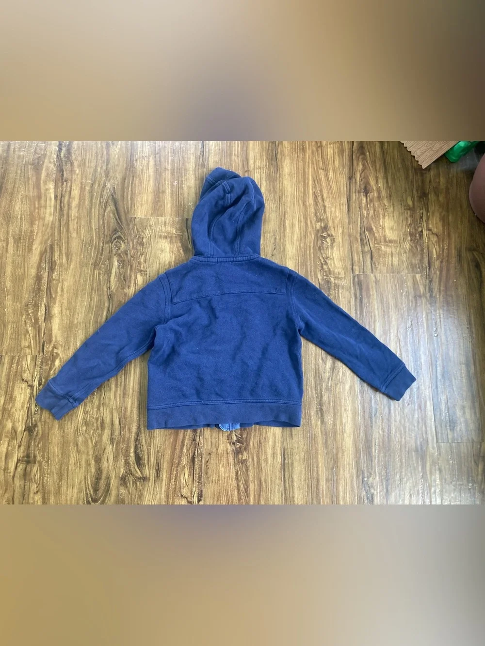 Ralph Lauren Navy Kids Hooded Toggle Sweatshirt